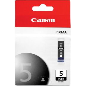 Canon PGI-5 Genuine Black Ink Tank, Compatible with iP3500, iP3300, MP970, MP960, MP950, MP800R, MP830, MP810, MP800, MP500, MX850, MX700, MP610, MP600, MP530, MP520, and MP510 Printers