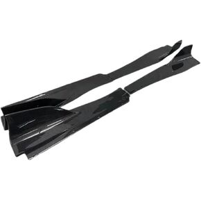 Compatible for McLaren Dry Carbon Fiber 720S SRY Style Side Skirt Hood Rear Bumper Front Lip Rear Spoiler Side Fender Vent Cover(Rear Spoiler)