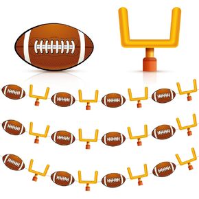 3pcs 4.92 ft Baseball and Baseball Bat Banner Party Decorations Baseball Sports Theme Party Hanging Garland Decorations Paper Garland for Baseball Theme Birthday Baby Shower Supplies