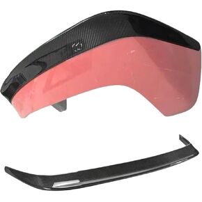 Carbon Wing Lip Compatible for Mazda 3 MPS 3Dr 5Dr(2014-2018) Carbon Fiber Hatch Rear Spoiler Add On Body Kits Tuning Trim for Mazda3 Racing