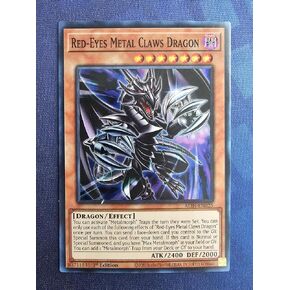 Red-Eyes Metal Claws Dragon - ALIN-EN025 - Super Rare - 1st Edition