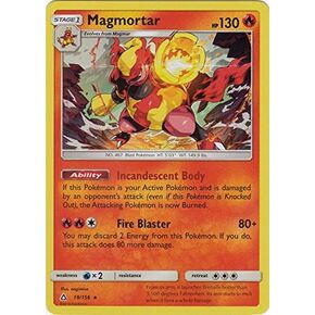 Pokemon - Magmortar - 19/156 - Holo Rare - Sun & Moon: Ultra Prism