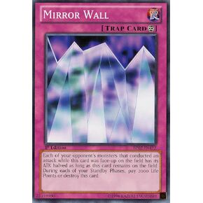 YU-GI-OH! - Mirror Wall (BP02-EN172) - Battle Pack 2: War of The Giants - 1st Edition - Common