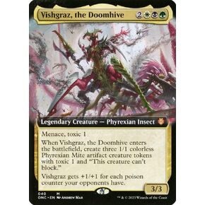 Magic: the Gathering - Vishgraz, The Doomhive (040) - Extended Art - Foil - Phyrexia: All Will Be One Commander