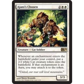 Magic The Gathering - Ajani's Chosen - Magic 2014