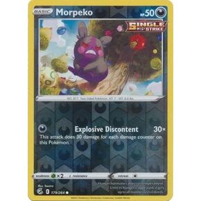 Morpeko - 179/264 - Common - Reverse Holo - Sword & Shield - Fusion Strike