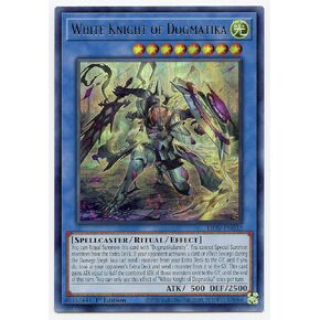 White Knight of Dogmatika - LIOV-EN032 - Ultra Rare - 1st Edition