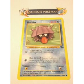 Pokemon Fossil Shellder - Common - 54/62