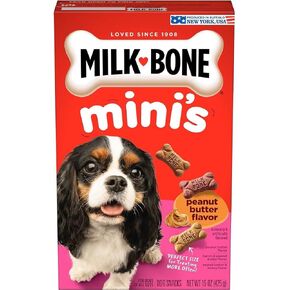Milk-Bone Mini’S Peanut Butter Flavor Dog Treats Variety Pack - 15-Ounce