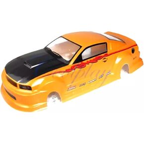 Preprinted PVC Body Shell for 1/10 On Road Racing Drift Car, No Cut, 1:10 Scale (GT Style, Color Changing)
