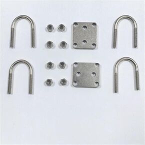 Stainless Steel U-shaped M3 Bolt Screw Buckle RC Replacement Parts for 1/14 Tractor RC Car, Type C