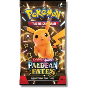 Pokemon Scarlet & Violet Paldean Fates Booster Pack | Shiny Pikachu