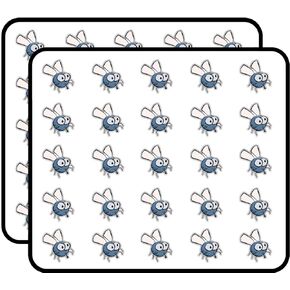 Fly Bug Cartoon Sticker for Scrapbooking, Calendars, Arts, Kids DIY Crafts, Album, Bullet Journals 50 Pack