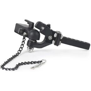 1/10 المقياس RC Accessories Tow Hook Drop Hitch Receiver ، RC Trailer Hitch Receiver مجموعة كاملة لمجموعة RC Crawler Redcat Gen 8 Scout II CC01 TF2 TRX4 AXIAL SCX10 90046