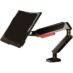 Monitor Stand Mechanical arm Suitable for Computer Rotating Lifting Cantilever Portable Screen Hole Bracket X1(White)