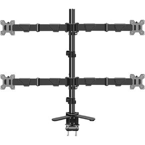 Four-Screen Monitor, Four LCD Screens, Desktop Splicing Bracket, Computer Lifting and Heightening Base