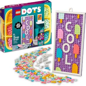 LEGO DOTS Message Board 41951 DIY Arts & Crafts Kit, Customizable Letter Board with Colorful Tiles for Kids Ages 6-10