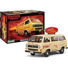Revell 14559 Stranger Things VW T3 Surfer Boy Pizza Van 1:25 Scale 90-Piece Skill Level 3 Model Building Kit
