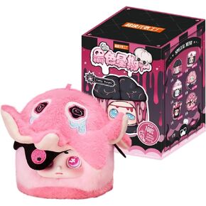 CALEMBOU Plush Blind Box Figure, Cino Black Monday Series Creepy Stuff Stuffed Blind Plush, Kawaii Mystery Boxes Collectible Surprise Toys Cute Christmas Birthday Gifts (Cino Black Monday Series)