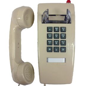 Cortelco 2554-VOE-27MD-ASH 255444v0e27md Wall Phone W/msg Light