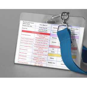 General Ultrasound Badge Guide - Reference Buddy for Ultrasound Tech, Cheat Sheet