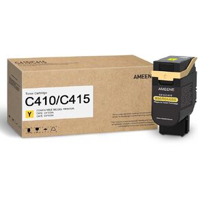 C410/C415 Toner Cartridge (1-Pack,Yellow) 006R04680 Toner Replacement for Xerox C410 C410DN VersaLink C415 C415DN Printer