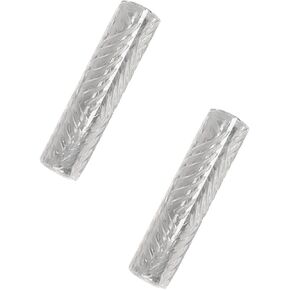 Quartz Pillars-6 * 30mm Size-2 Pack- Solid Quartz Pillars for Game, Crafts and Necklaces Making-Pure Material