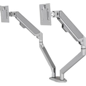 Dual-Screen Monitor Telescopic Rotating Stand 27/32-inch Curved Fish Screen Cantilever Computer 2-Screen Mechanical arm Base(Panda Color)