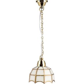 Waldosia 1:12 Scale Dollhouse Miniature 12 Volt Kitchen Classic Swag Lamp