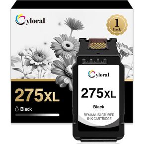 275XL PG-275 XL for Canon 275 Black Ink for Canon TR4720 Ink Cartridges Pixma TR4700 TR4720 TR4722 TS3700 TS3720 TS3722 TS3725 TS3729 TS3500 TS3522 TS3520 Printer Replacement Inkjet (Black)