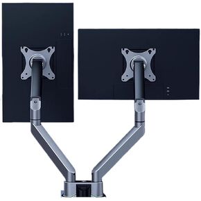 Monitor Stand Robotic arm Suitable for Gun Gray Computer Screen Rotating Lifting Cantilever Bracket S1(S1 2 Gun Gray)