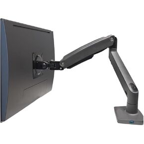 G70 Computer Monitor Stand Mechanical arm Cantilever Screen Desktop Heightening Desktop Lift Rotating(Gray)