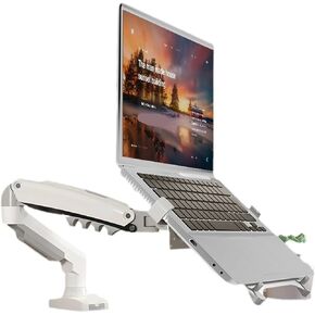Laptop Stand arm Rotating Lifting Laptop Stand F80-FP(White)