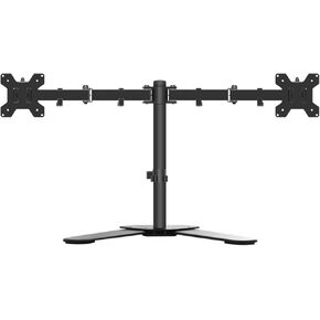 Computer Monitor Stand Dual-Screen Desktop Lifting Rotating Base Multi-Screen Swing arm Stand 17-27 inches(Dual Screen Base)