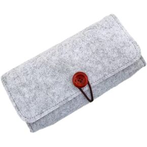 Voikoli Protective Case Laptop Sleeve Bag Compatible with GPD Win Mini AMD 7840U 7Inch Handheld Gamepad Tablet (Grey and Red)
