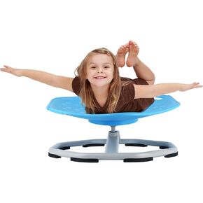 Sensory Spinning Chair,Kids Sensory Swivel Chair,Sensory Chairs for Kids with Autism,Sit and Spin with Non-Slip Design,Autism Spinning Chairs for Training Body Coordination(Orange Color)