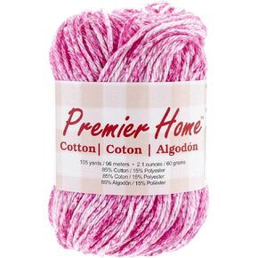 Premier Yarns Home Cotton Yarn, Flamingo Splash