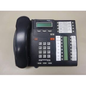 Nortel T7316e NT8B27 Charcoal 24 Button Digital Telephone with Display and Speakerphone