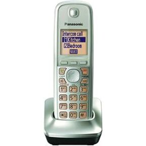 Panasonic KX-TGA410N Extra Handset for Cordless Phone, Champagne Gold,Silver