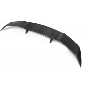 Compatible for Lamborghini Huracán LP580 LP610 580 610 Carbon Fiber Tail Fins Rear Spoiler Guide Wing Diverter Car Accessories Body Kit(FRP Matte Black)