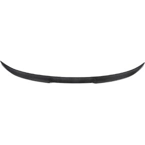 Compatible for BMW 2 Series G42 M2 G87 M240 VS Style Carbon Fiber Tail Fins Rear Trunk Spoiler Guide Wing Rear Wing Car Trunk Diverter(Wet Carbon Fiber)