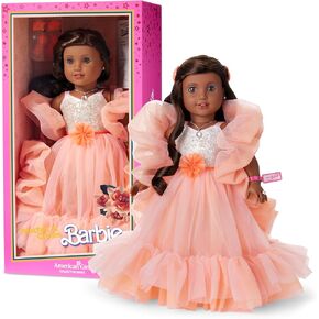 American Girl, Barbie, 18-inch Doll, Peaches ’n Cream Collector Doll with Brunette Hair, for Ages 8+