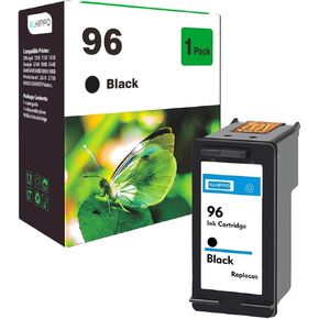 96 Ink Cartridges Compatible for DeskJet 6940 6980 Desk Jet 6540 9800 6988 5940 6840 PhotoSmart 8150 8450 8050 8750 OfficeJet 7210 7310 7410 (1 Pack 96 Black Ink Cartridge)