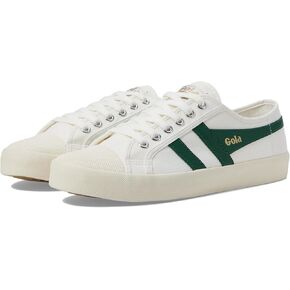 Gola Women's Coaster Sneaker, Off-White/Off-White/Gold, 9.5 in Saudi Arabia