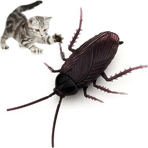 Tipmant Electric Cockroach Roach Animal Toy Vibration Crawling Pets Cat Dog Puppy Teasing Toys Prank Scary Kids Gifts
