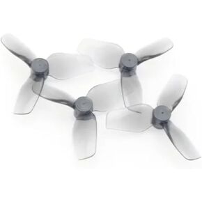 12pcs HQProp 31MMX3 31mm 0.8mm Shaft 3-Blade Propeller Set (6X CW / 6X CCW) Gray Polycarbonate
