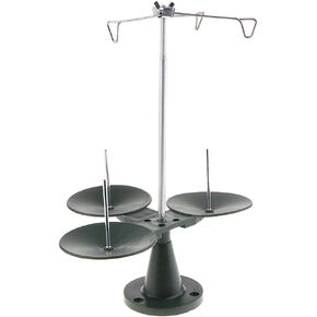 3-Spool Sewing Machine Thread Holder Stand Embroidery Bobbin Organizer Tools, 278 x 278 x 320mm, Silver