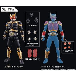 Bandai Hobby - Kamen Rider - Masked Rider Kuuga Amazing Mighty & Rising Mighty Parts Set, Bandai Spirits Figure-Rise Standard Model Kit