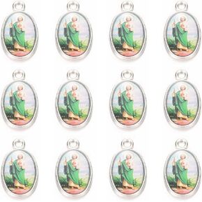 40pcs Classic Guadalupe Virgin Mary Pendants Charms for DIY Necklaces, Bracelets & Keychains