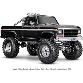 Traxxas 92046-4 - TRX-4 1979 Ford F-150 Ranger XLT 1/10 4WD Crawler, Black